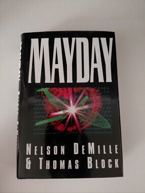 Mayday by Nelson DeMille & Thomas Block — Black Hardcover Book